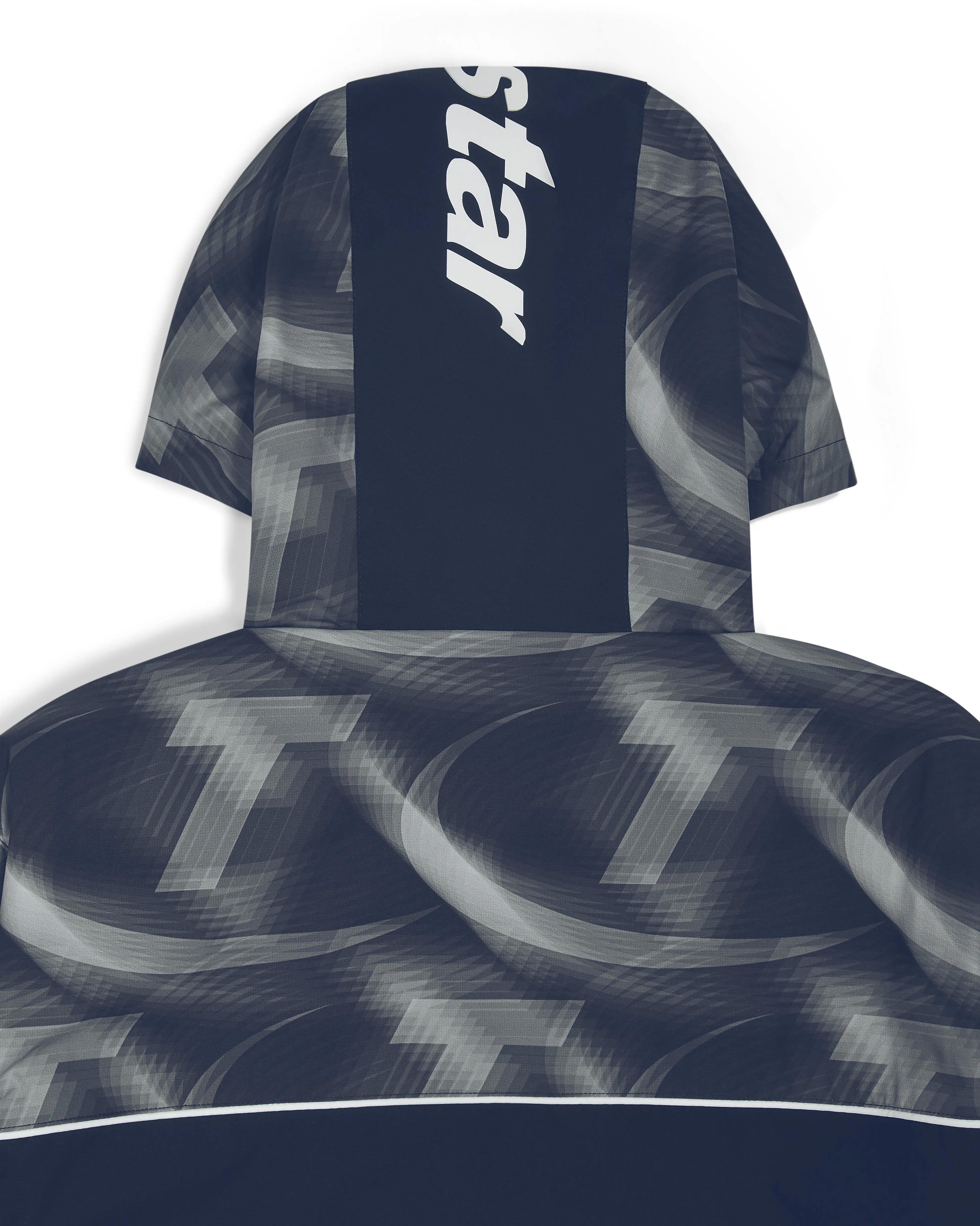Hyperdrive Print Windbreaker - Navy sold by Trapstar London product image thumbnail 4
