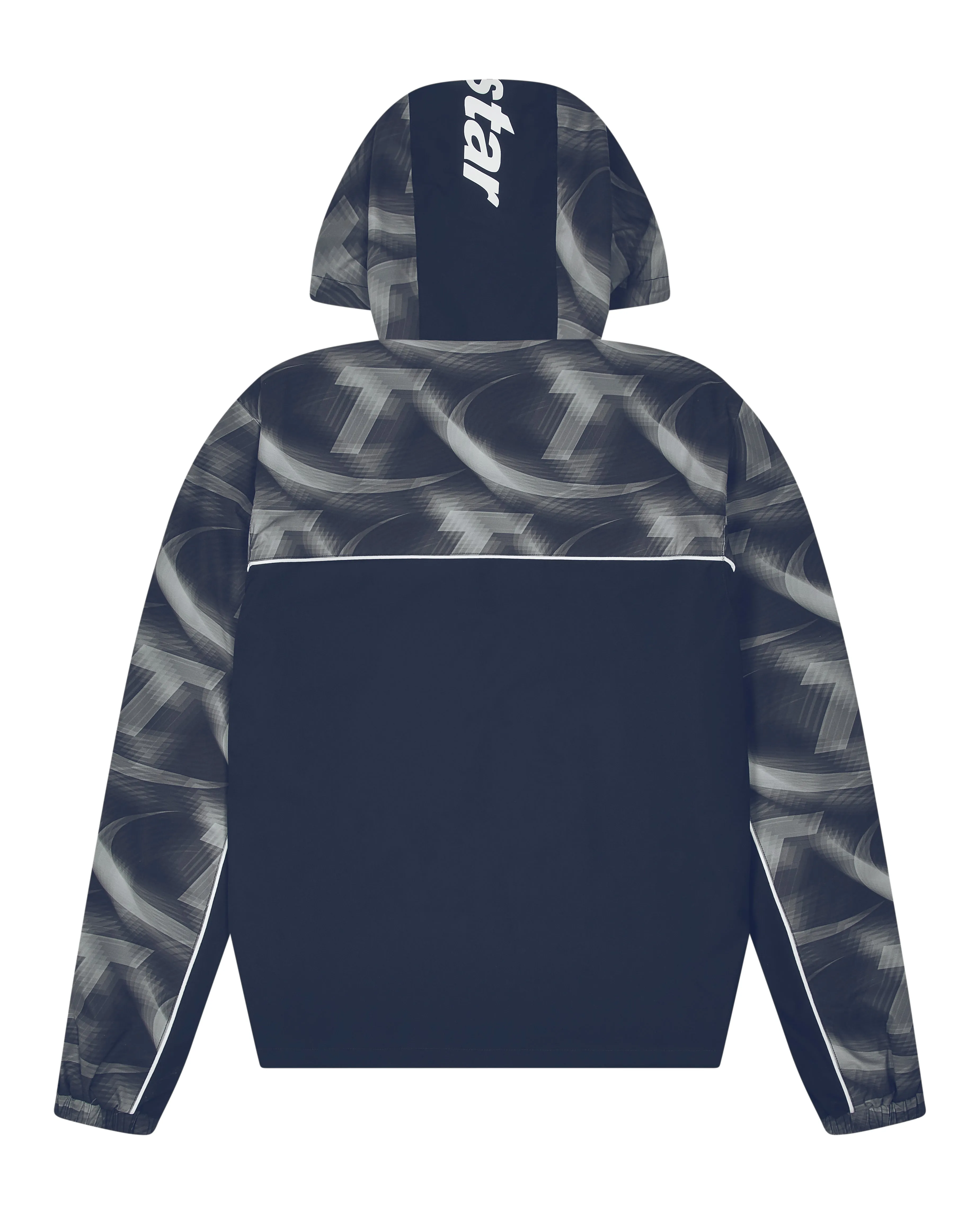 Hyperdrive Print Windbreaker - Navy sold by Trapstar London product image thumbnail 2