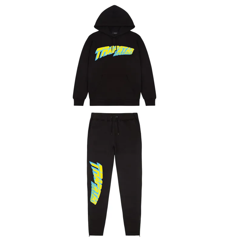 Speedster Hoodie Tracksuit - Black sold by Trapstar London