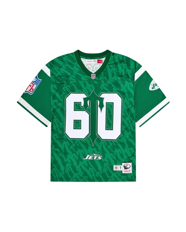 60th Anniversary - Trapstar x NFL Jets Legacy Jersey - Green made by Trapstar London