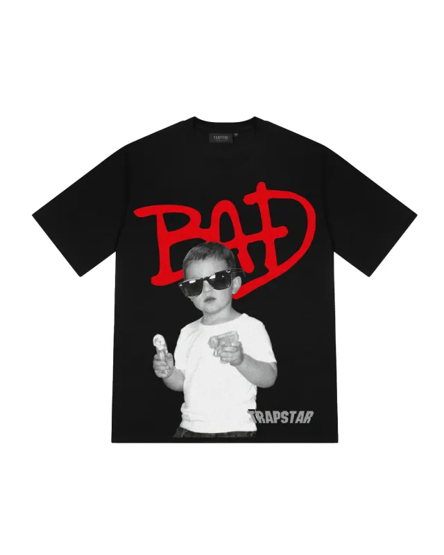 Bad Tee - Black sold by Trapstar London