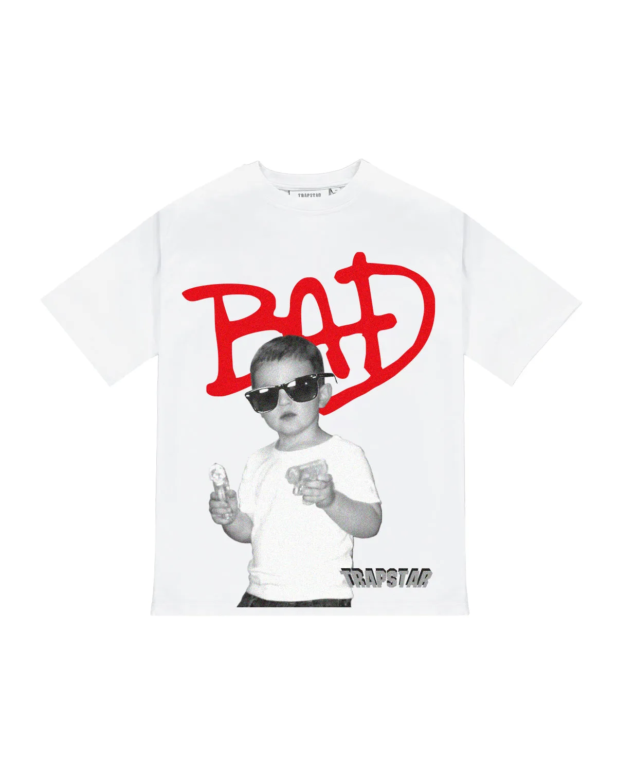 Bad Tee - White sold by Trapstar London