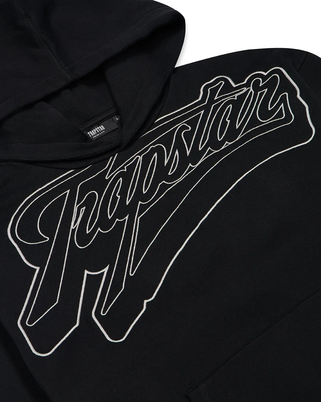 PRE ORDER Strike Out Hoodie - Blackout sold by Trapstar London product image thumbnail 2
