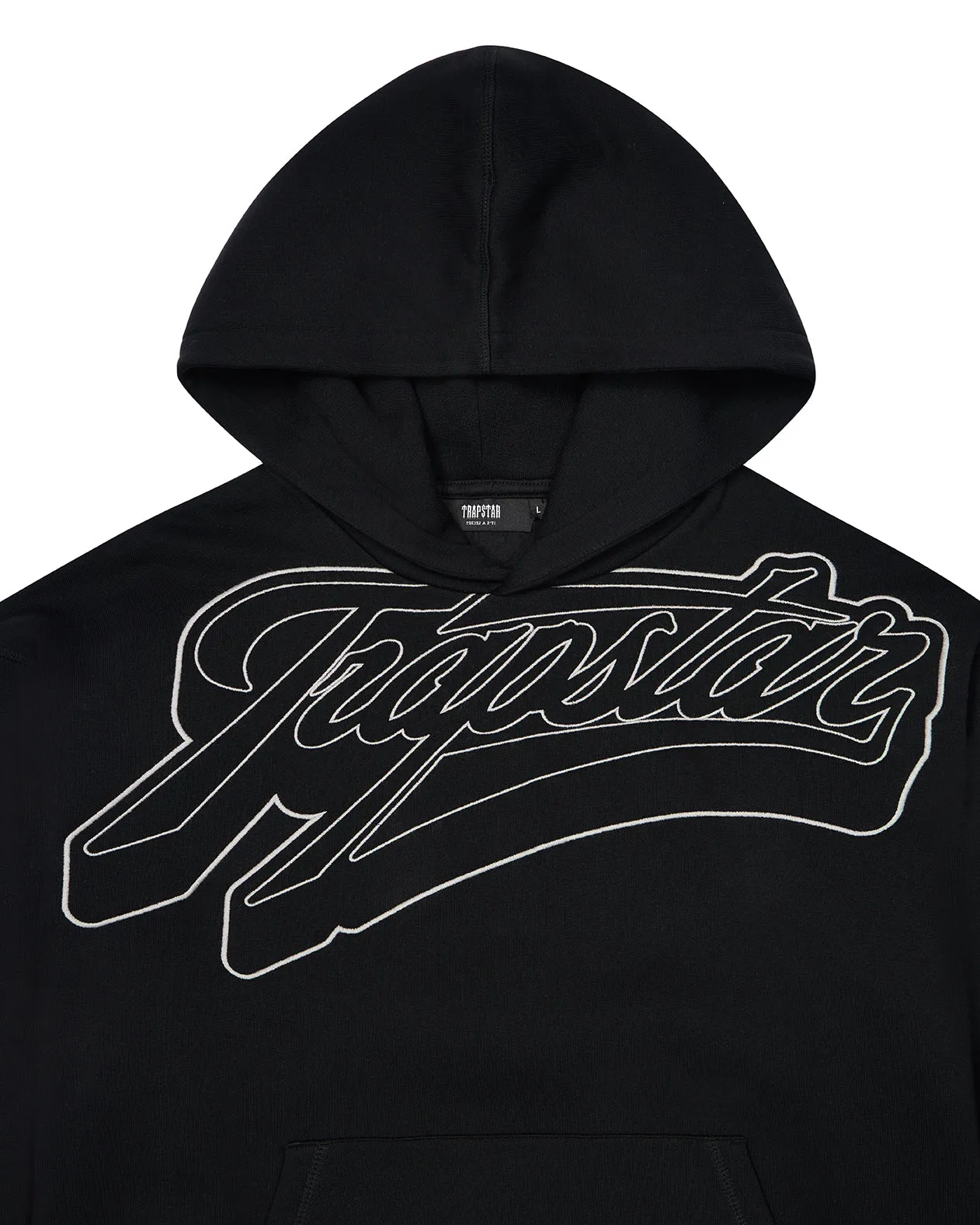 PRE ORDER Strike Out Hoodie - Blackout sold by Trapstar London product image thumbnail 3