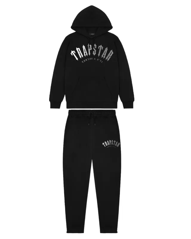 *PRE ORDER* Irongate Arch Tracksuit - Black/Grey sold by Trapstar London