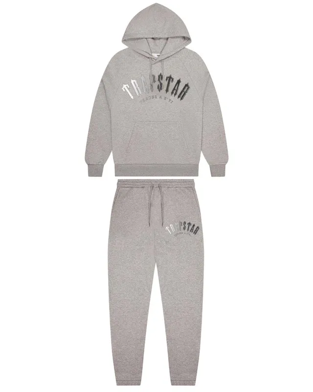 *PRE ORDER* Irongate Arch Tracksuit - Grey/Black sold by Trapstar London
