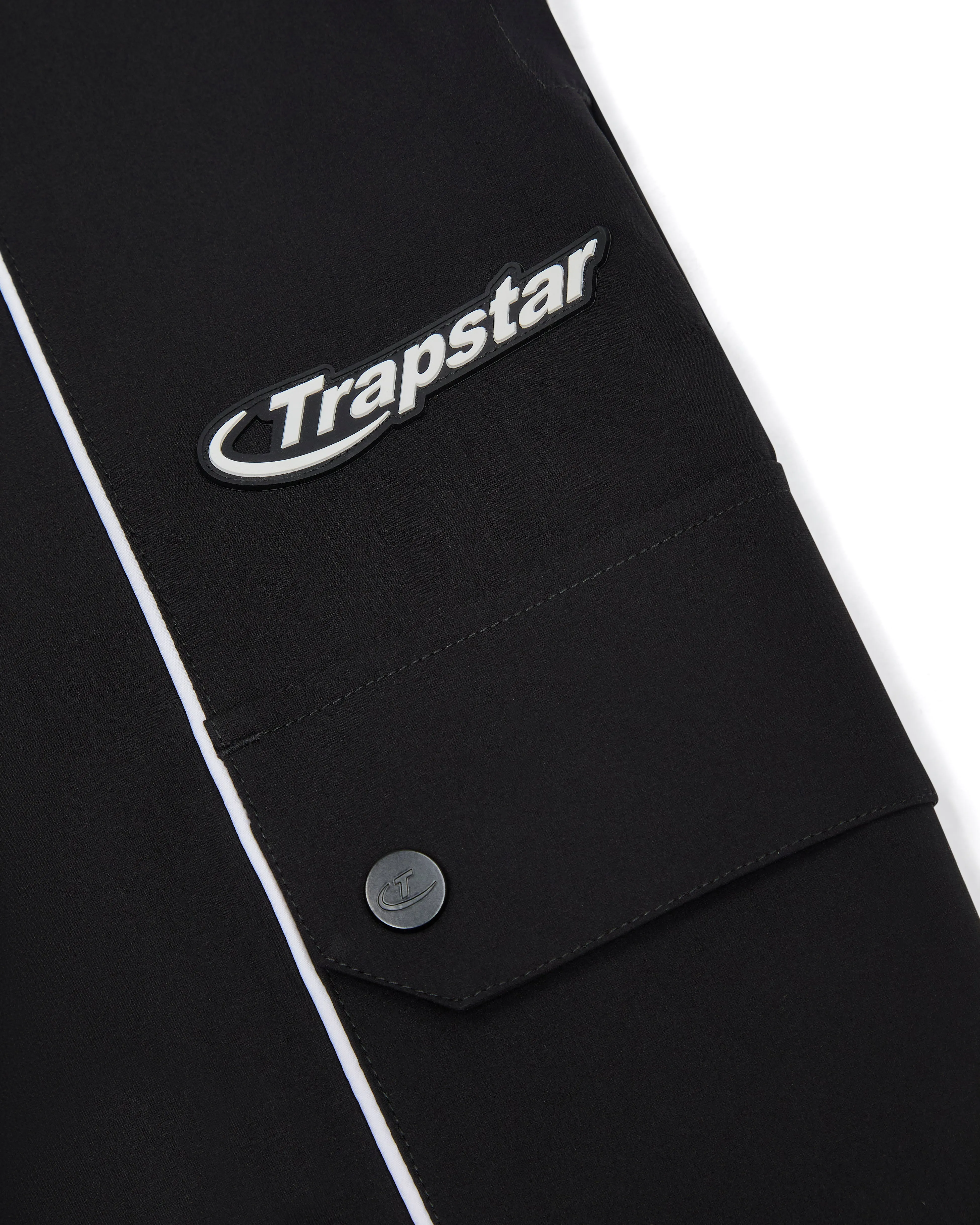 Hyperdrive Print Shell Pants- Black sold by Trapstar London product image thumbnail 3