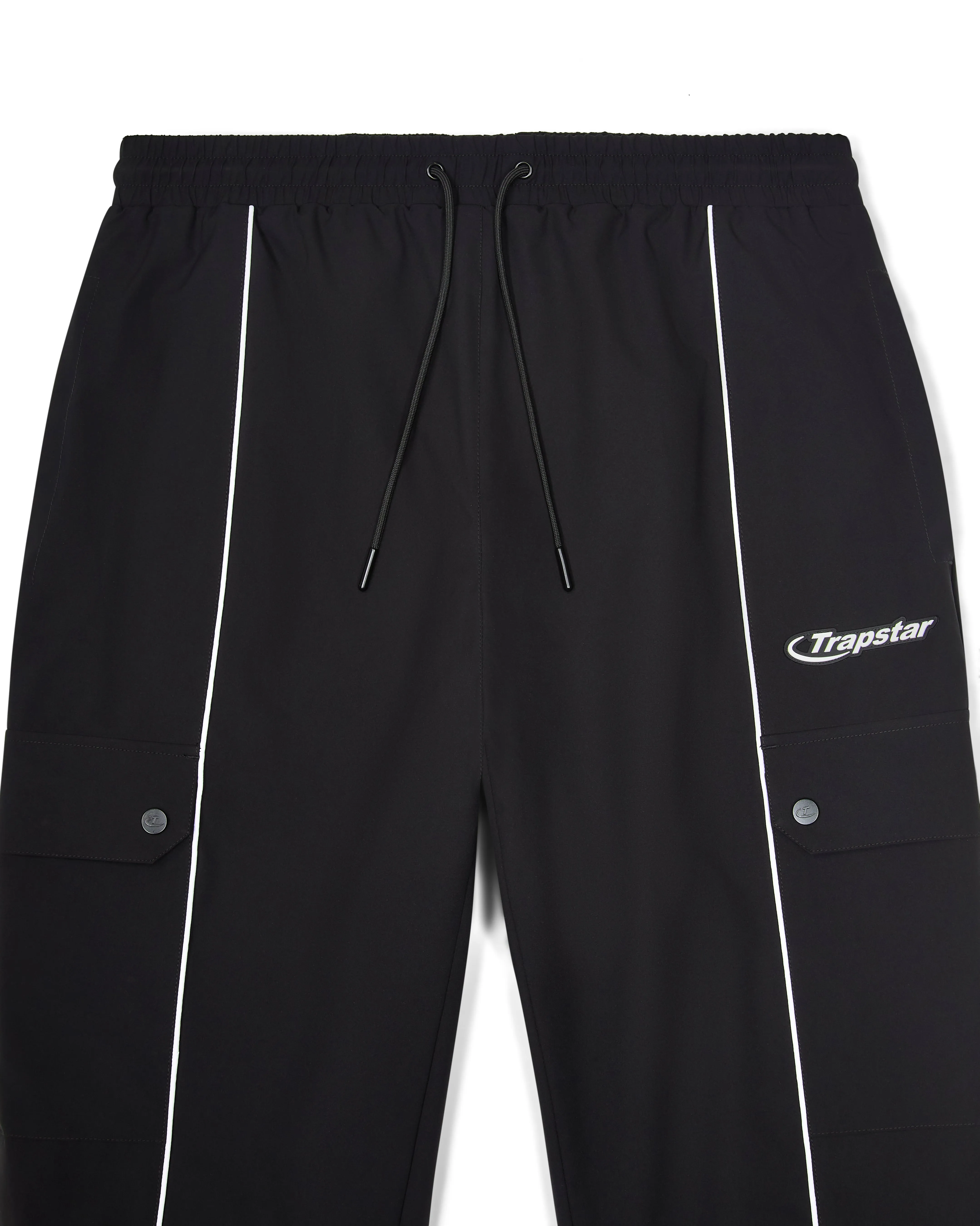 Hyperdrive Print Shell Pants- Black sold by Trapstar London product image thumbnail 4