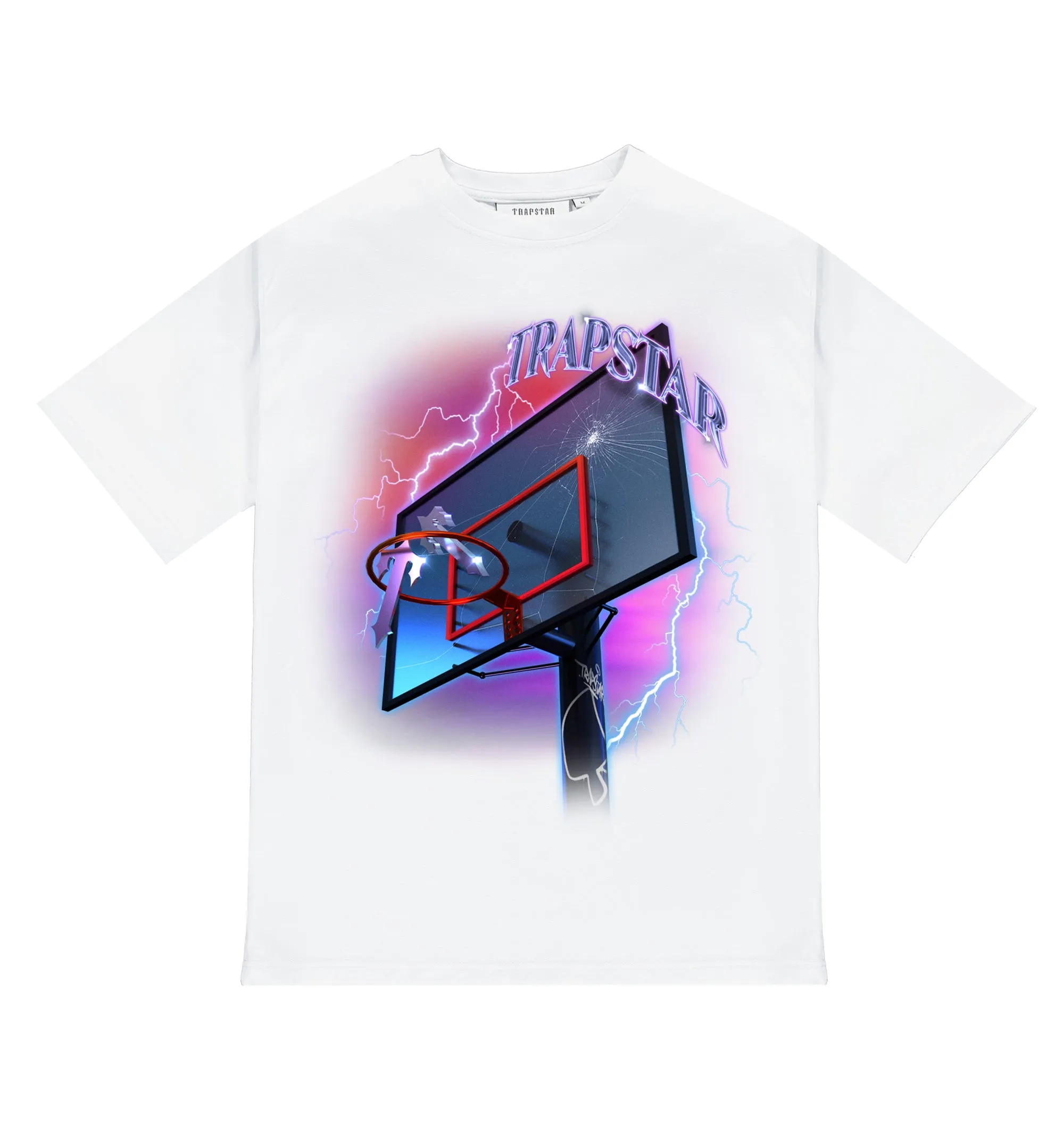 Never Miss Tee - White sold by Trapstar London