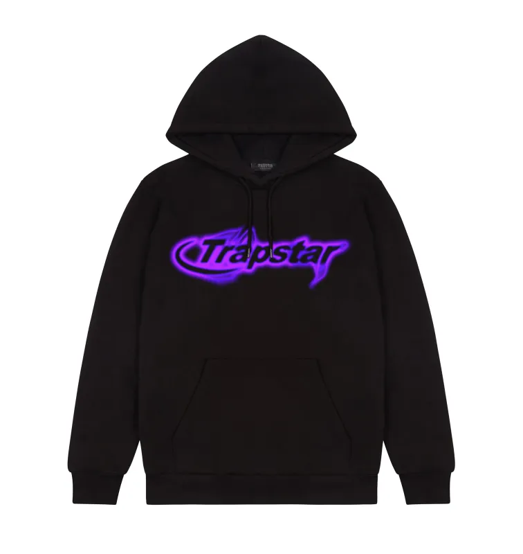 Neon Hyperdrive Hoodie - Black sold by Trapstar London