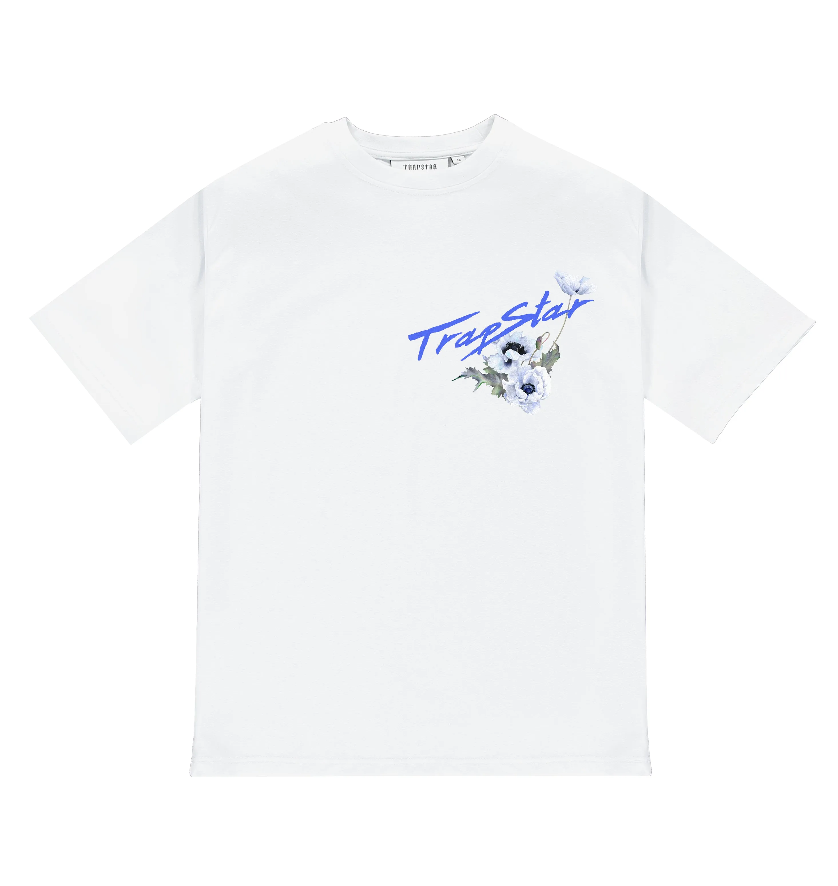 Wild Roses Tee - White sold by Trapstar London