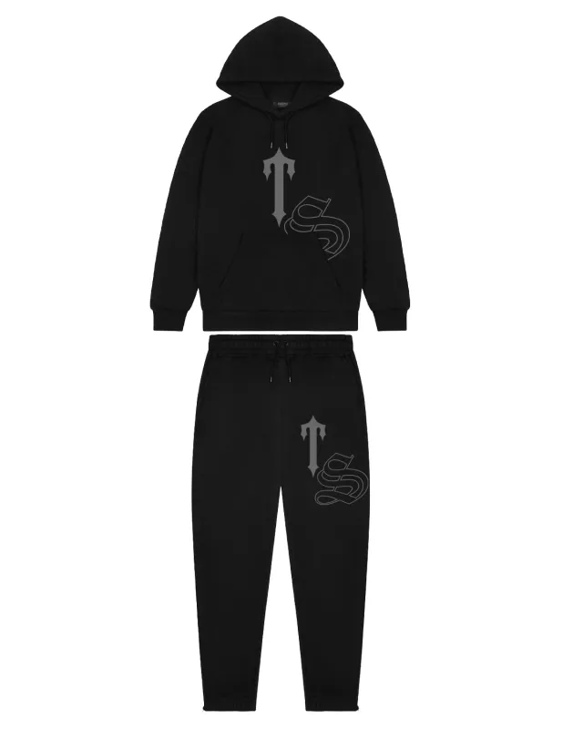 TS Print Tracksuit - Black sold by Trapstar London