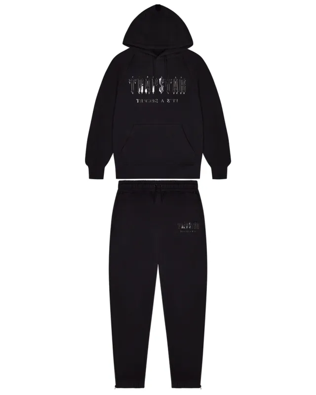 *SHIPS FROM 7/11* Decoded Gel Tracksuit - Black Monochrome sold by Trapstar London