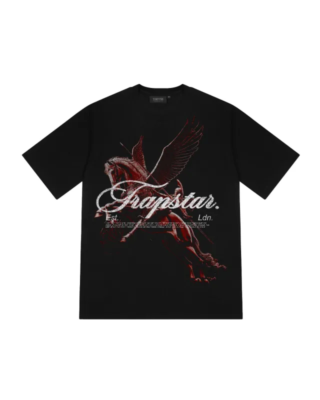 *SHIPS FROM 7/12* Knight Tee - Black sold by Trapstar London