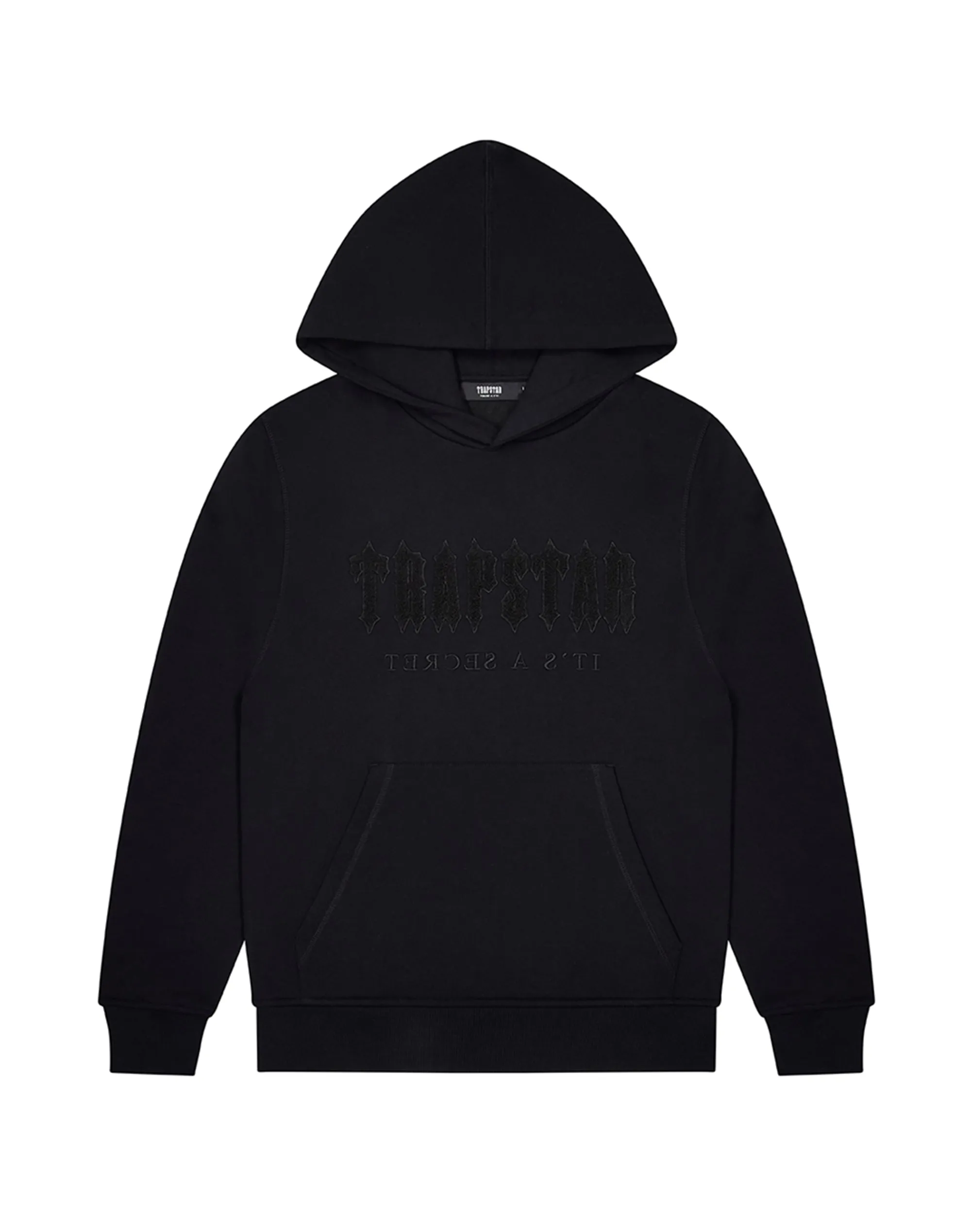 Decoded Chenille Hoodie - Blackout sold by Trapstar London