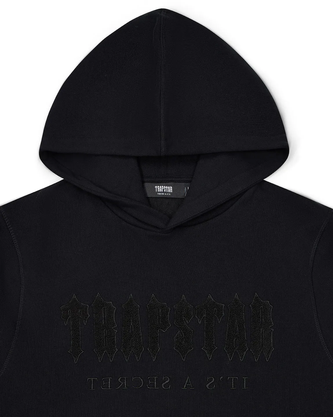 Decoded Chenille Hoodie - Blackout sold by Trapstar London product image thumbnail 3