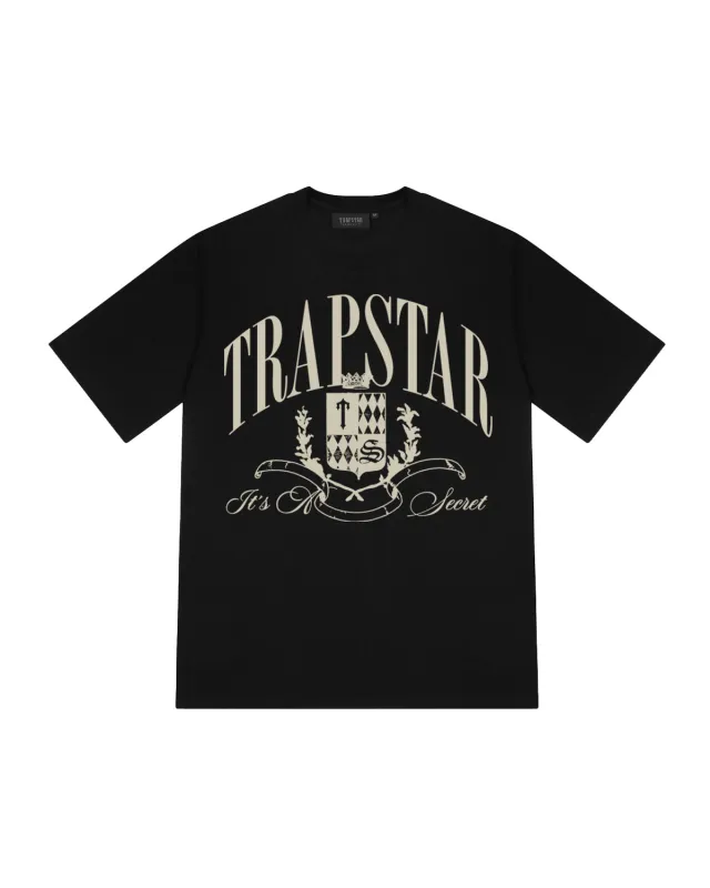 Trapstar Manor Tee - Black sold by Trapstar London