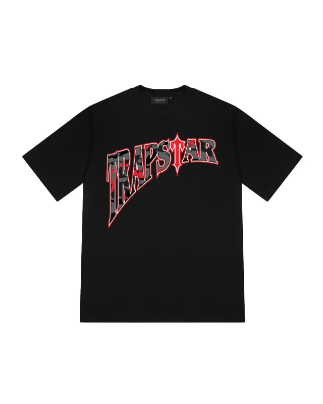 Trap league 2.0 Tee - Black sold by Trapstar London