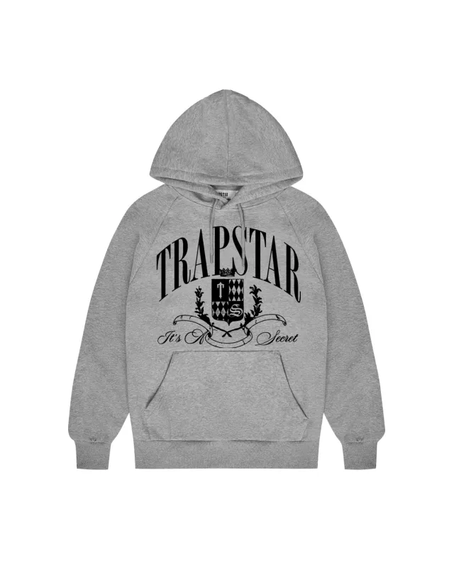 Trapstar Manor Hoodie - Grey sold by Trapstar London