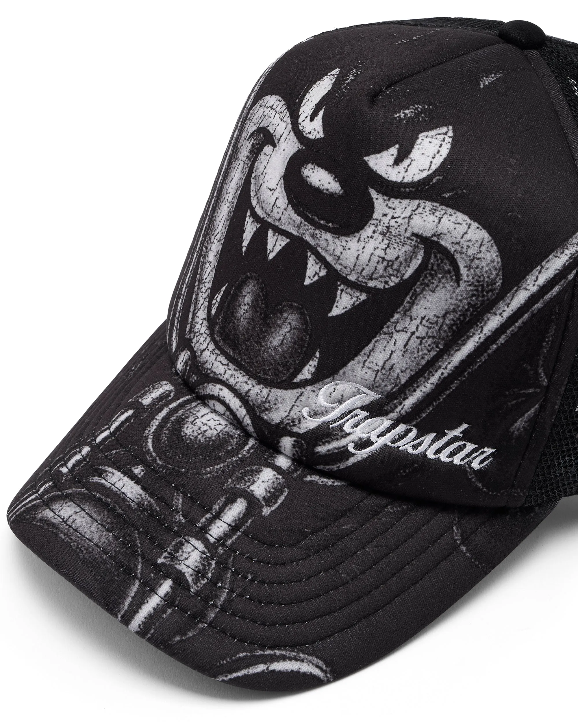 PRE ORDER Speed Demon Cap - Black sold by Trapstar London product image thumbnail 2