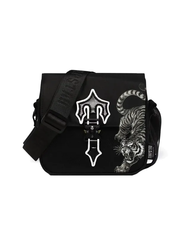 Irongate Tiger T Cross-Body Bag - Black sold by Trapstar London