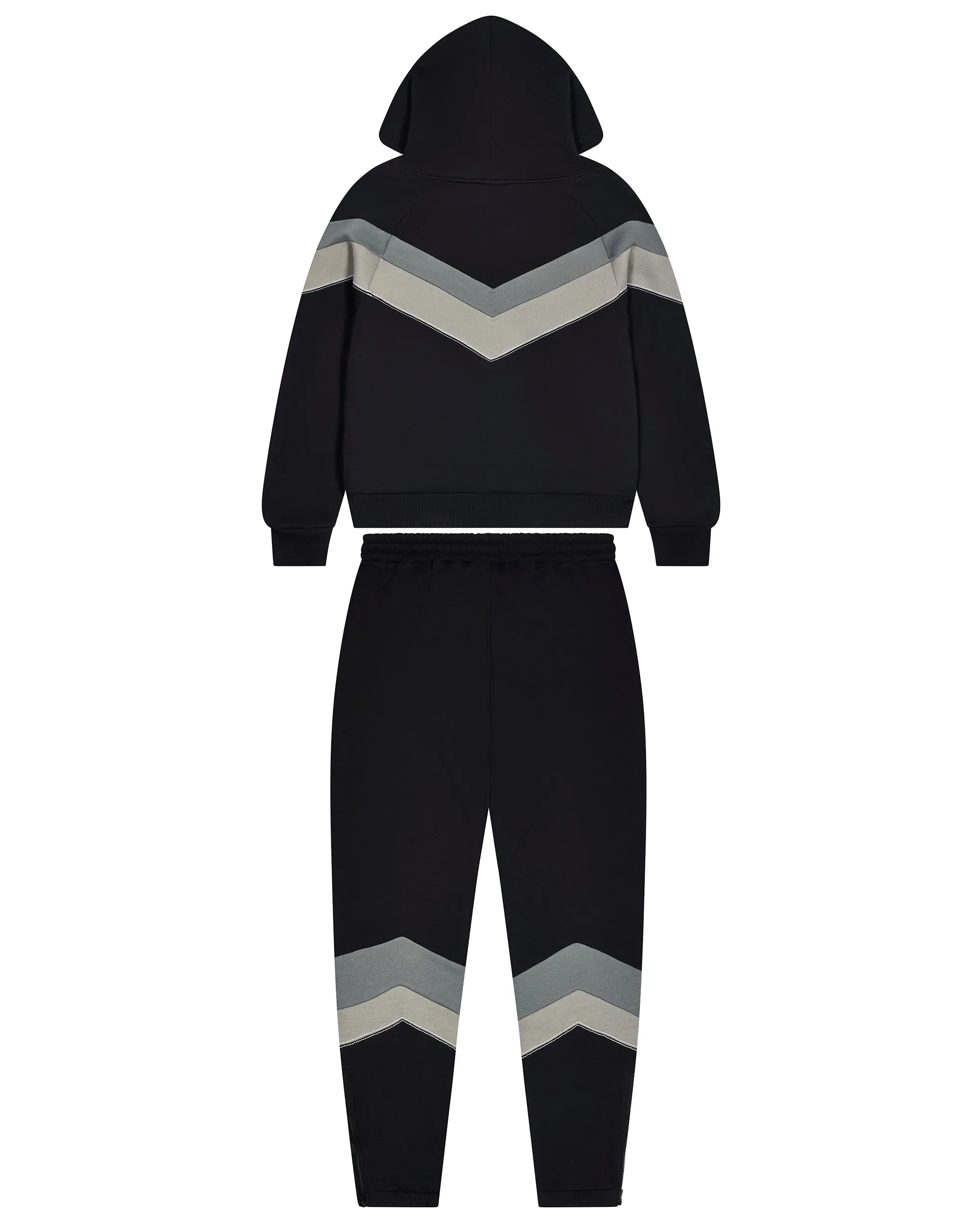 V Stripe Tracksuit - Black sold by Trapstar London product image thumbnail 2