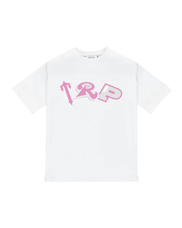 *PRE ORDER* TRP Print Tee - White/Pink sold by Trapstar London