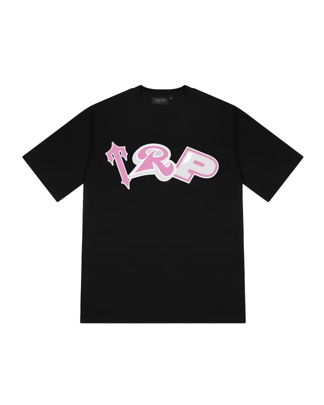 *PRE ORDER* TRP Print Tee - Black/Pink sold by Trapstar London
