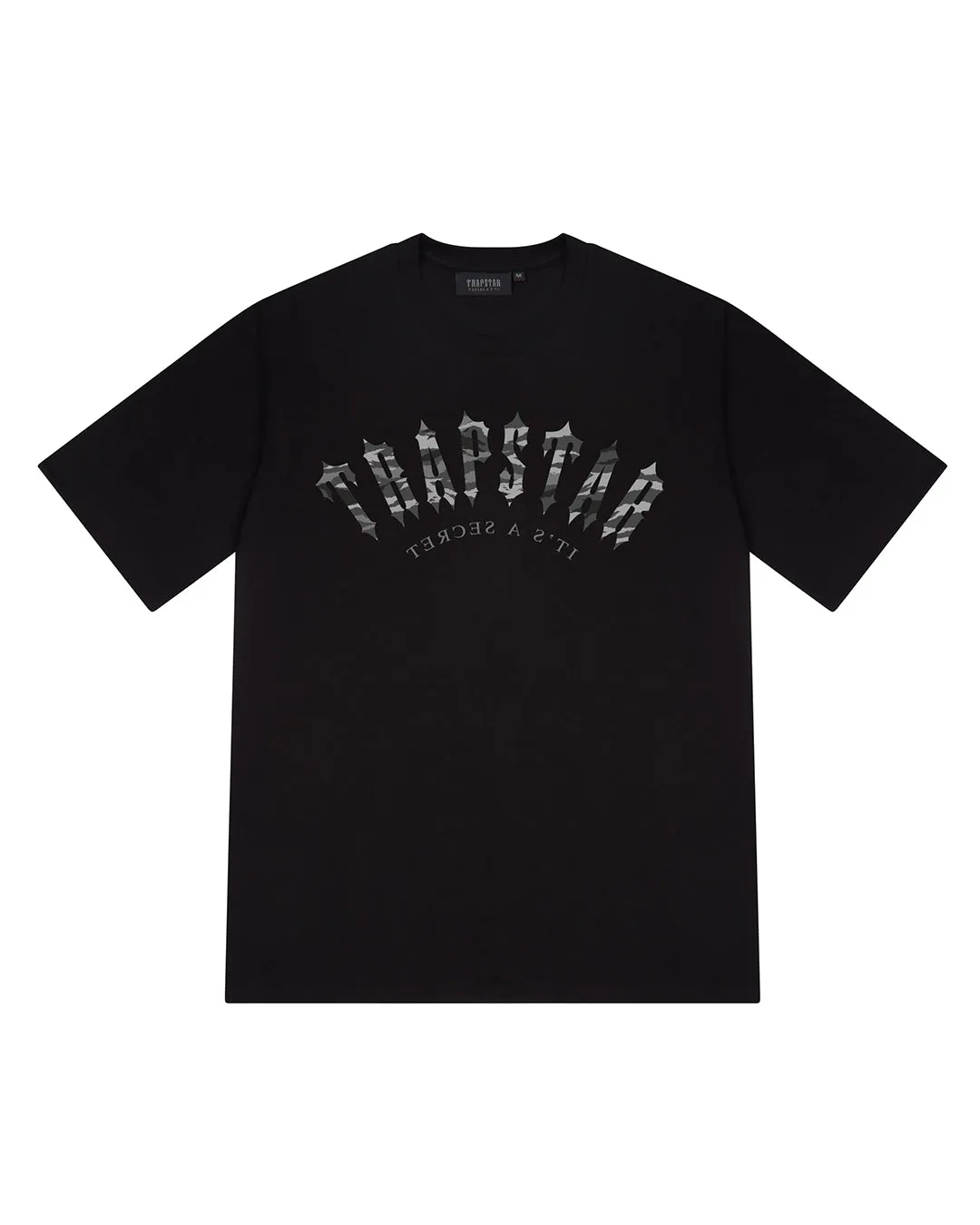 *PRE ORDER* It's A Secret Arch Tee - Black Camo sold by Trapstar London