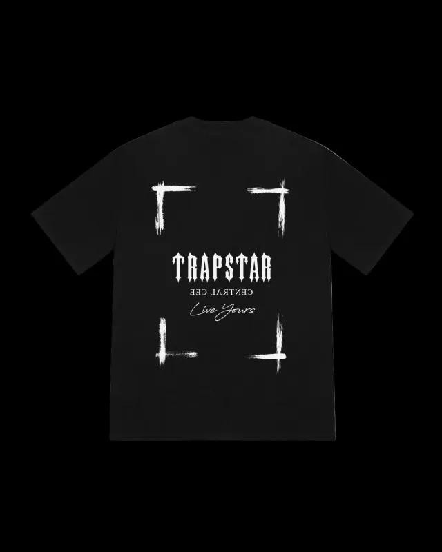Trapstar x Central Cee Tee - Black made by Trapstar London