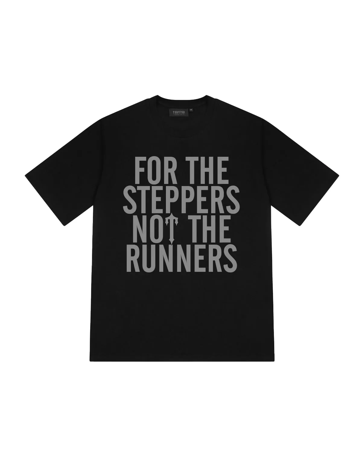 Steppers Tee - Black sold by Trapstar London