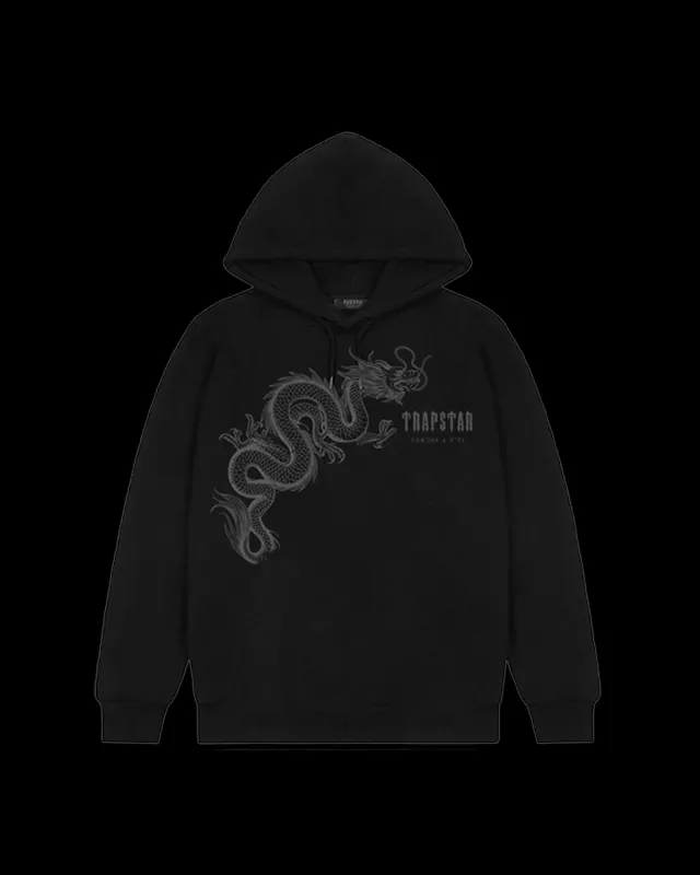 Dragon Hoodie - Black made by Trapstar London