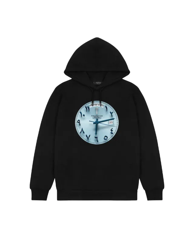 Arabic Dial Hoodie - Black made by Trapstar London