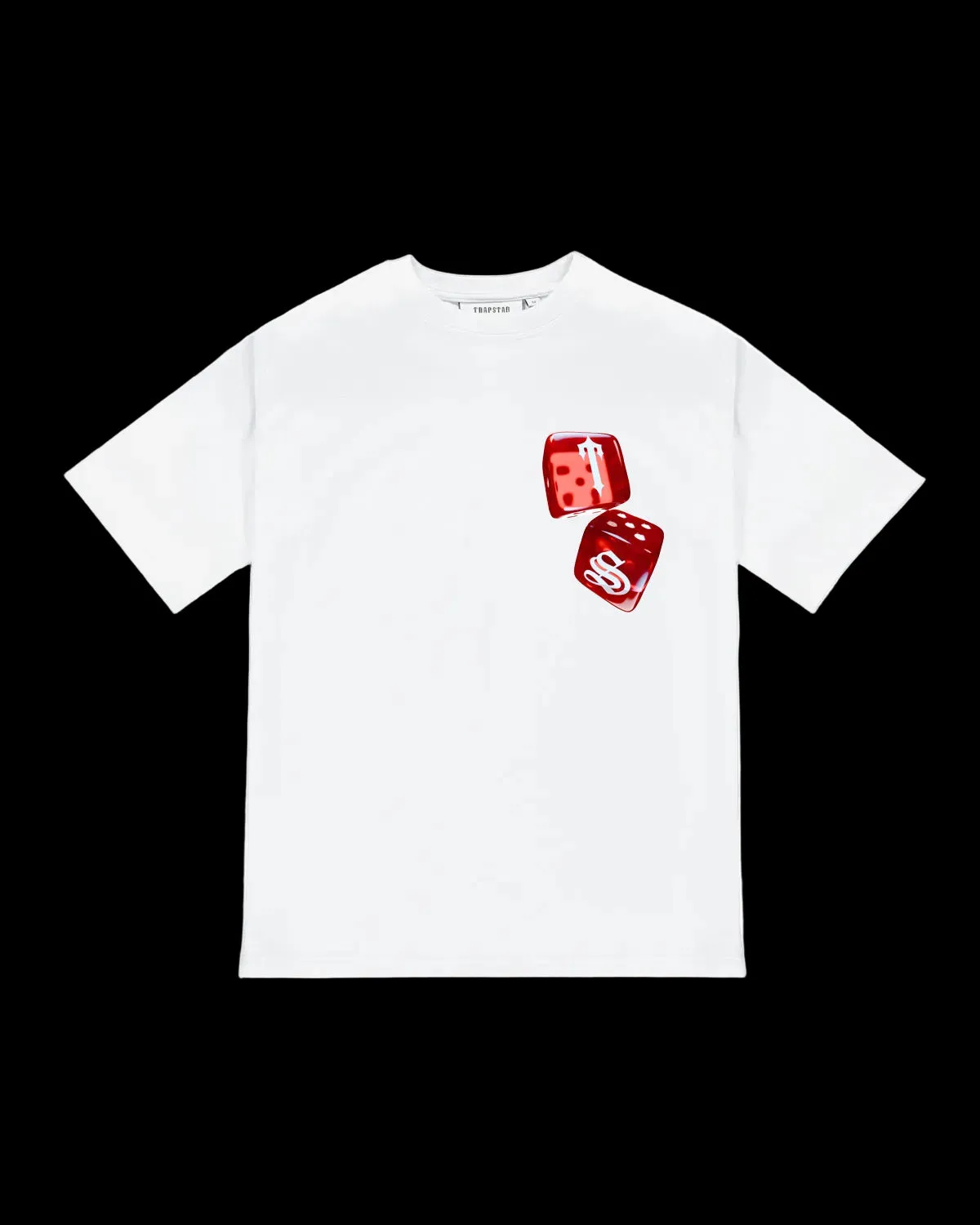 *PRE ORDER* Roll The Dice Tee - White sold by Trapstar London