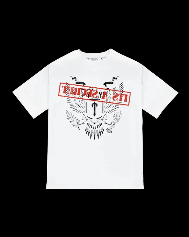 *PRE ORDER* Top Secret Tee - White made by Trapstar London