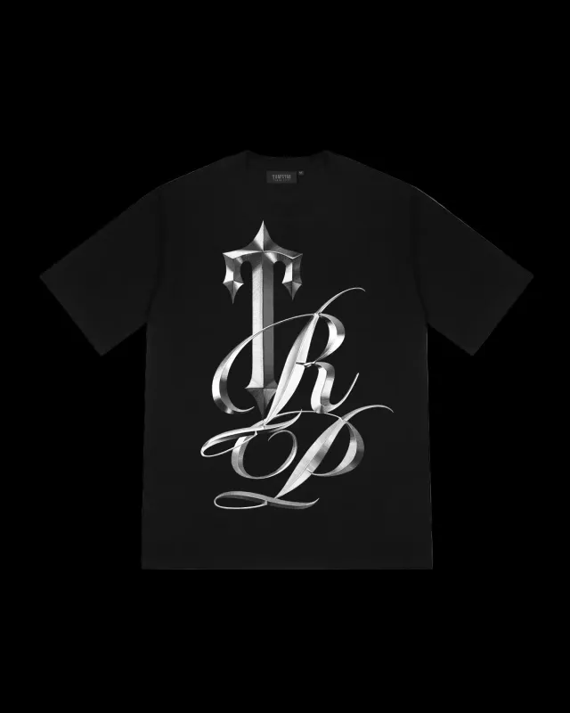 *PRE ORDER* TRP Chrome Print Tee - Black made by Trapstar London