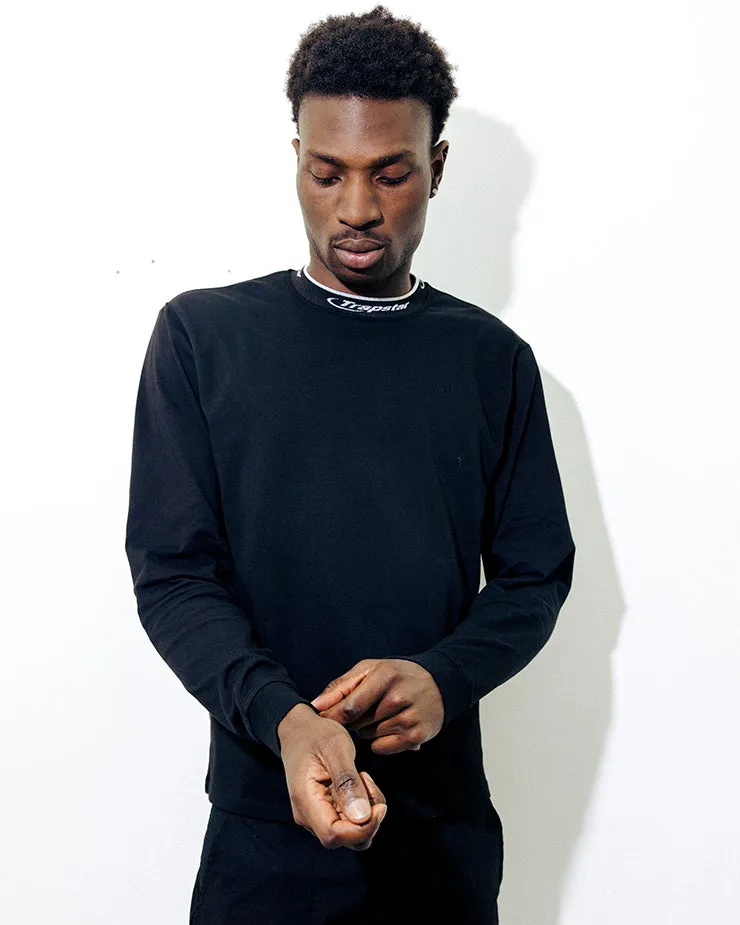 Hyperdrive Collar LS Top - Black/White sold by Trapstar London product image thumbnail 3