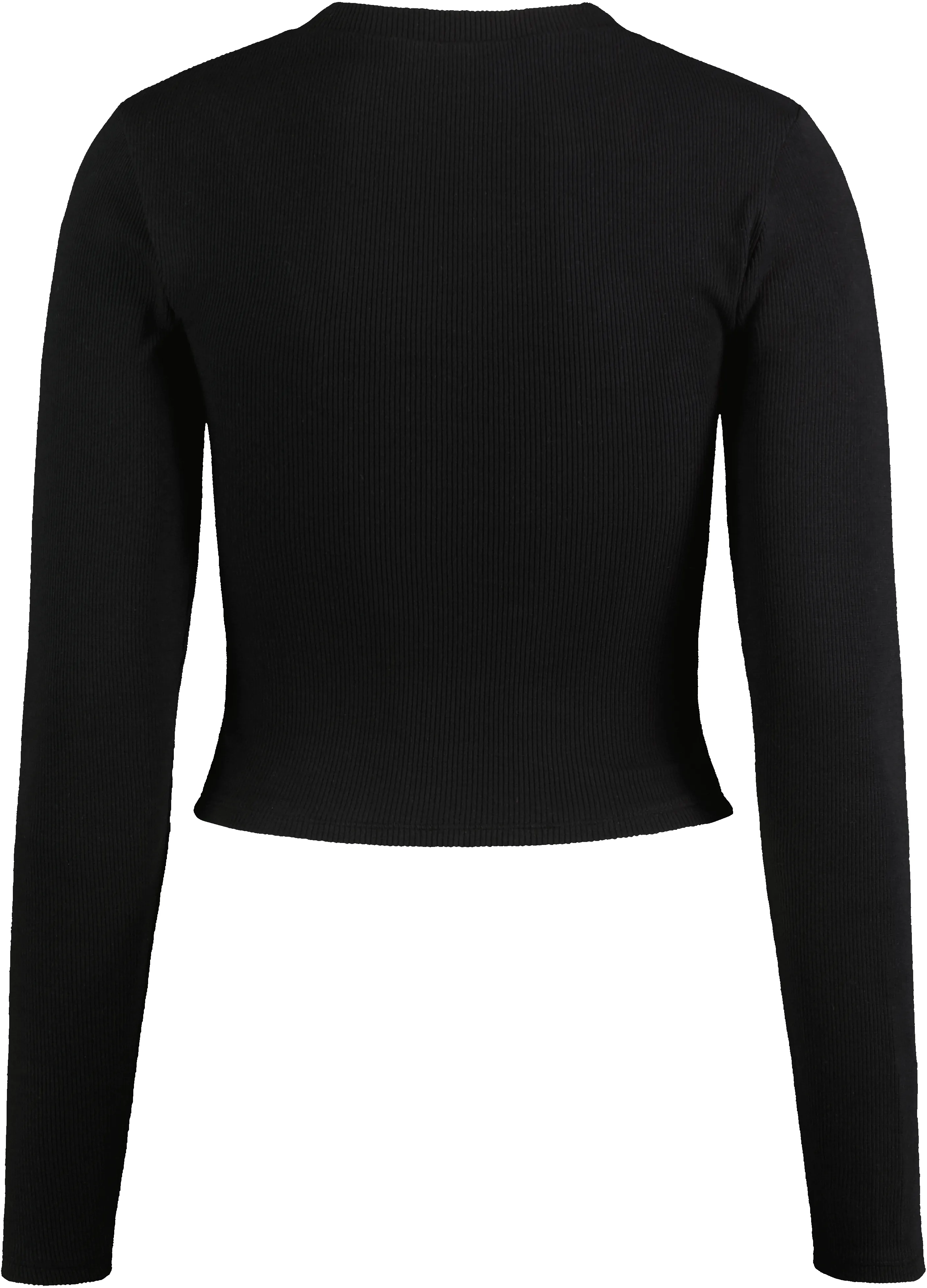 Women's Hyperdrive Long Sleeve Cut Out Top - Black/White sold by Trapstar London product image thumbnail 2