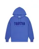 Chenille Decoded Hoodie - Cobalt sold by Trapstar London