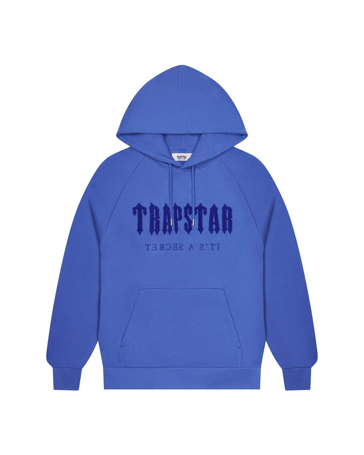Chenille Decoded Hoodie - Cobalt sold by Trapstar London