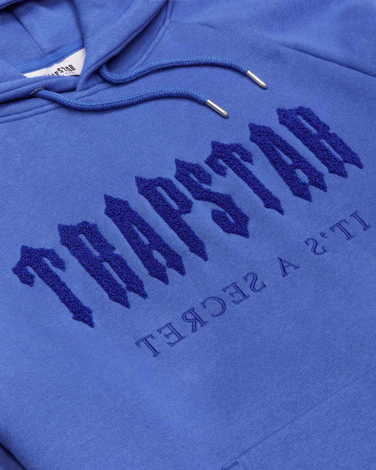 Chenille Decoded Hoodie - Cobalt sold by Trapstar London product image thumbnail 2