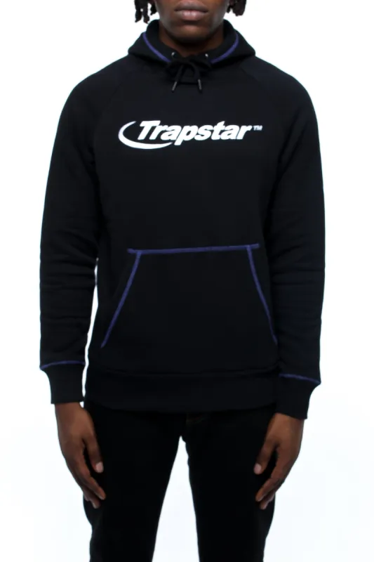 Hyperdrive Hoodie - Black sold by Trapstar London