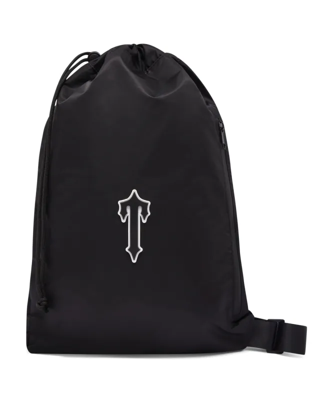 Irongate Drawstring Bag - Black sold by Trapstar London