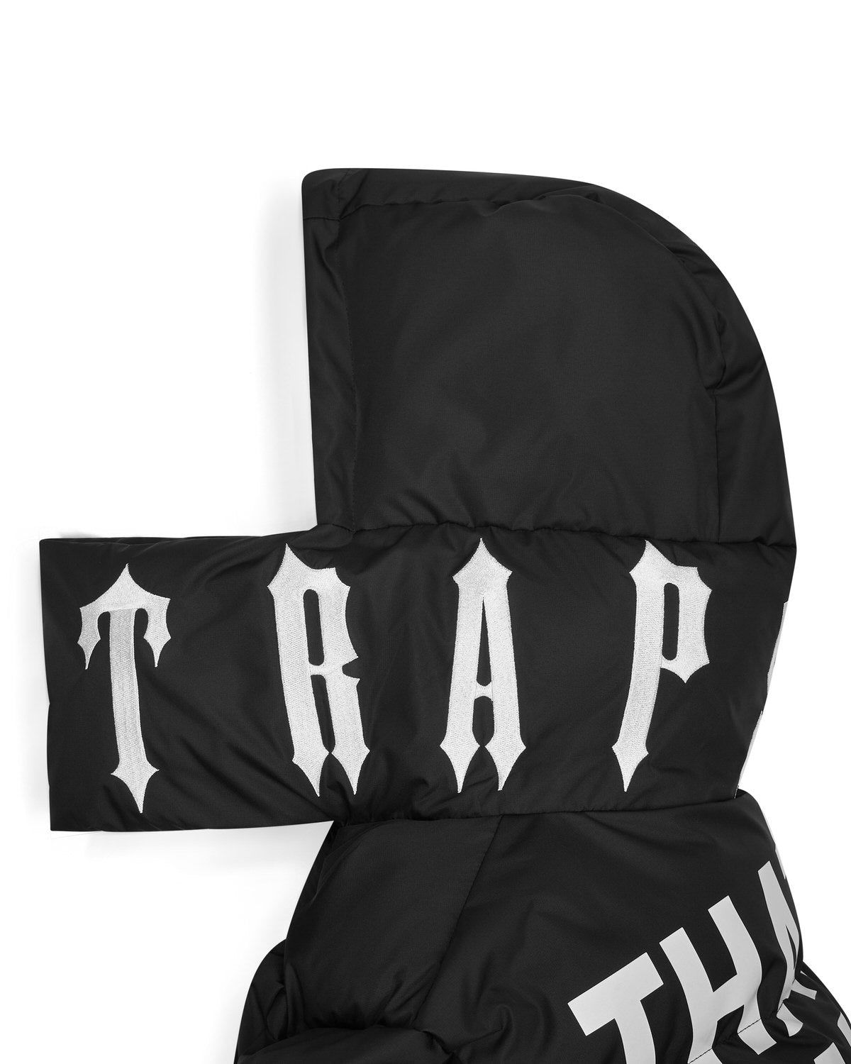 【TRAPSTAR LONDON】Trapstar x Cough Syrup Waffle LS Top Trapstar x Cough Syrup Irongate Washed T-Shirt - Black