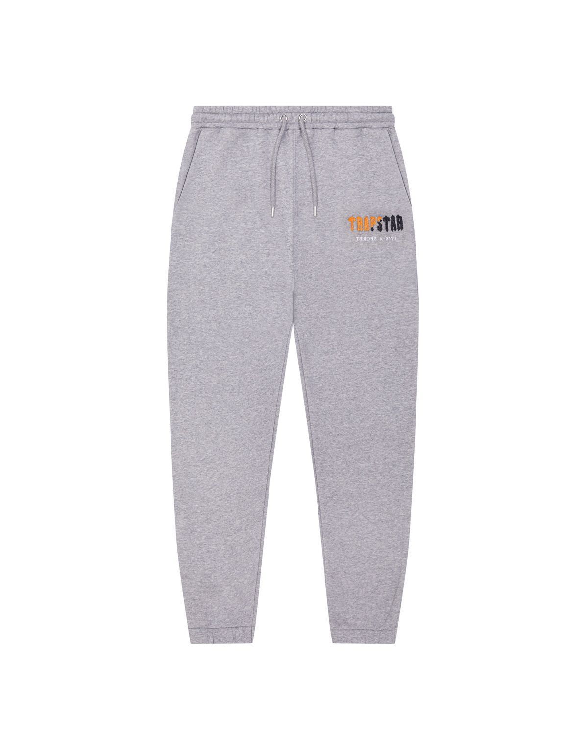 Decoded Chenille Hooded Tracksuit - Grey/Orange sold by Trapstar London product image thumbnail 4