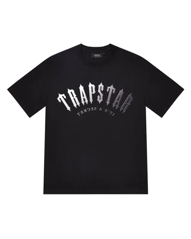 Irongate Arch Gel Tee - Black/Grey sold by Trapstar London