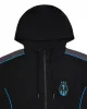 Irongate Crest Shell Tracksuit - Black/Teal sold by Trapstar London
