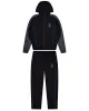 Irongate Crest Shell Tracksuit - Black/Teal sold by Trapstar London