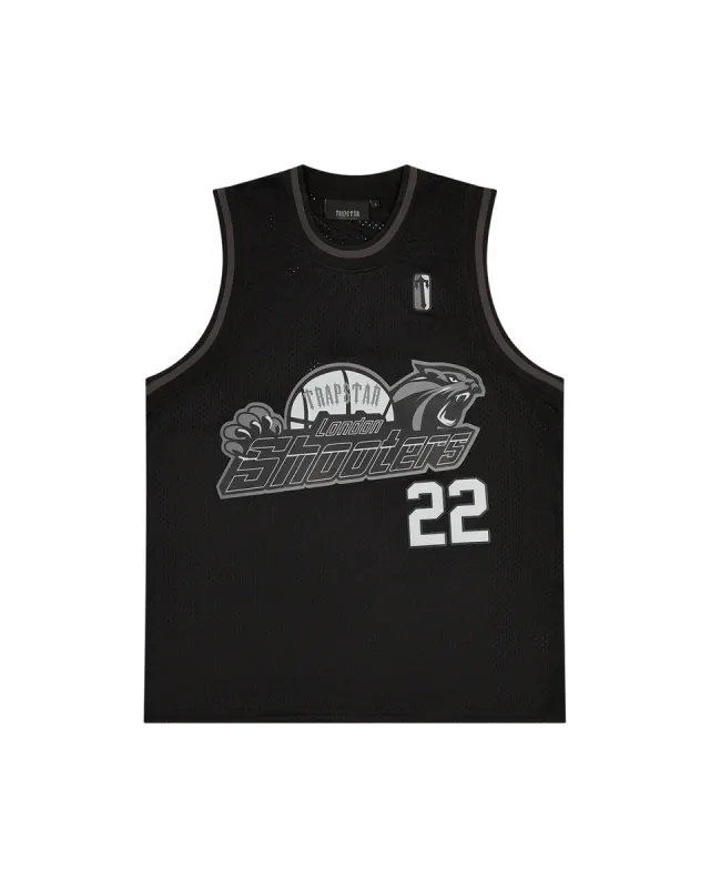 Shooters Basketball Vest - Black Edition sold by Trapstar London