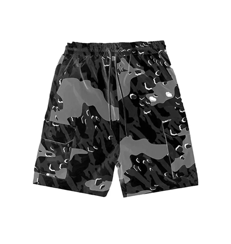 Decoded Camo Shorts - Black Camo sold by Trapstar London